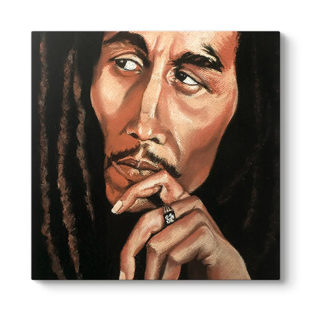 Bob Marley Dikey Tablo - Model 3